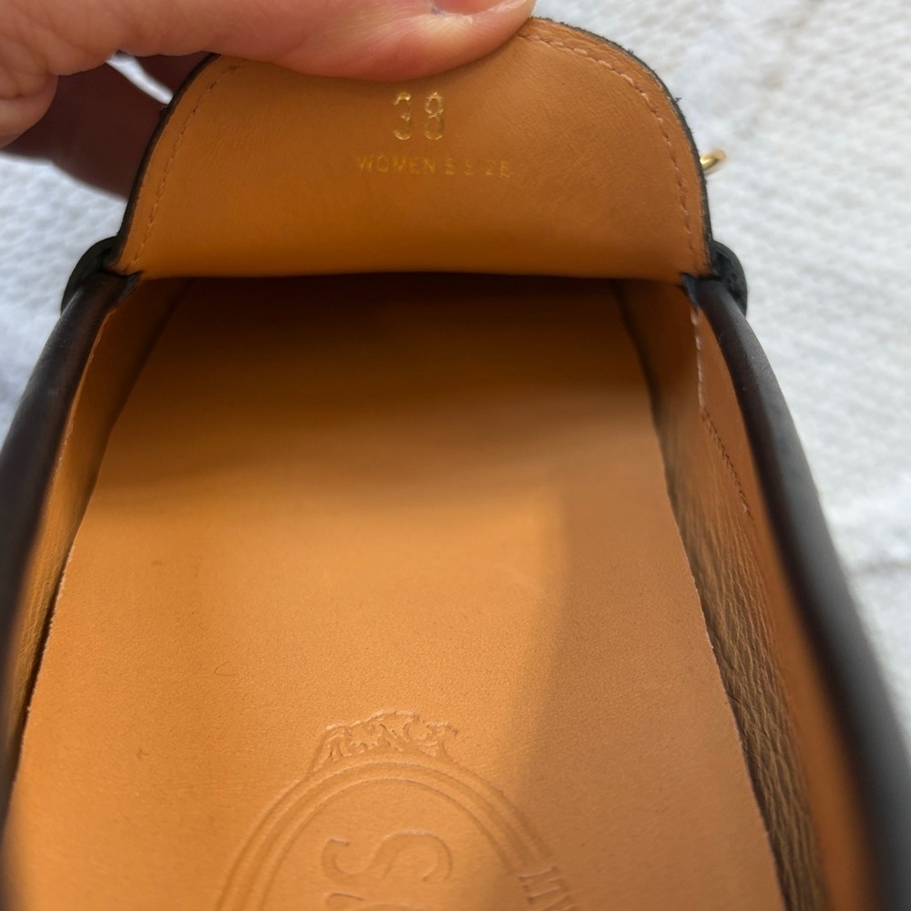 TOD'S
Gommino Cavillon Leather Rings Driver Loafers size 38 - Picture 12 of 13
